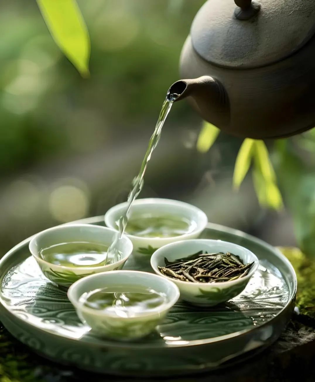 organic Zinc Selenium green Tea